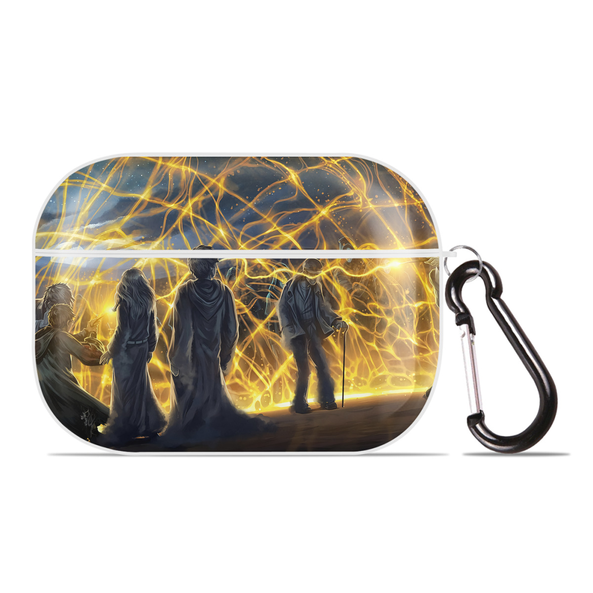 （画像用） Harry Potter ハリー・ポッターシリーズ 【AirPods Pro用】ハードシェル保護ケース 耐衝撃・防指紋・カラビナ付き商品仕様