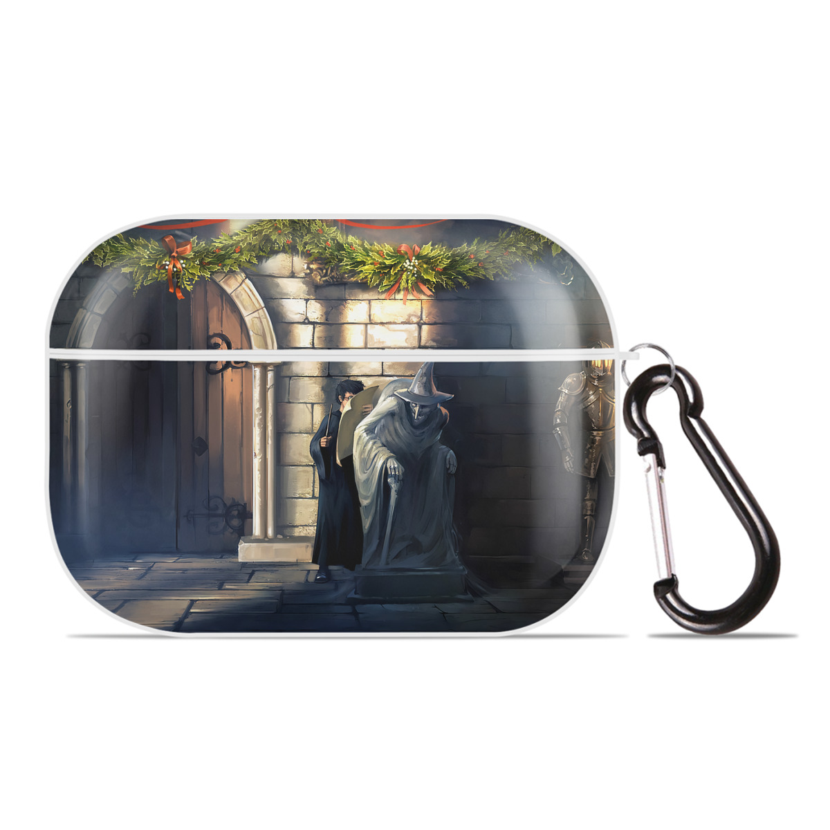 （画像用） Harry Potter ハリー・ポッターシリーズ 【AirPods Pro用】ハードシェル保護ケース 耐衝撃・防指紋・カラビナ付き商品仕様