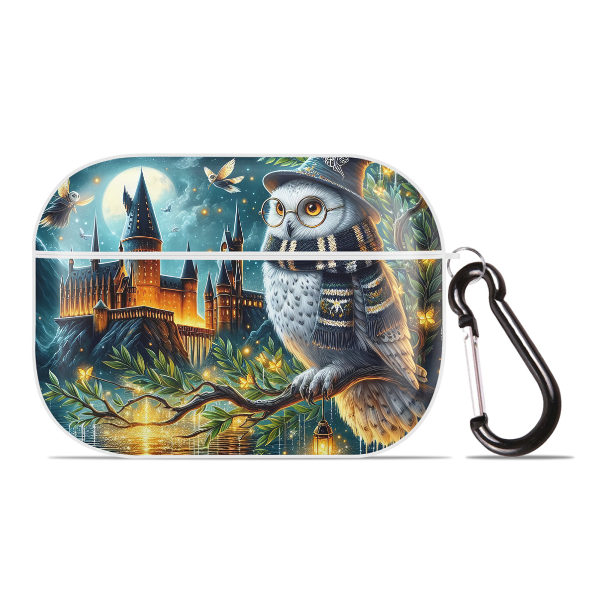 （画像用） Harry Potter ハリー・ポッターシリーズ 【AirPods Pro用】ハードシェル保護ケース 耐衝撃・防指紋・カラビナ付き商品仕様