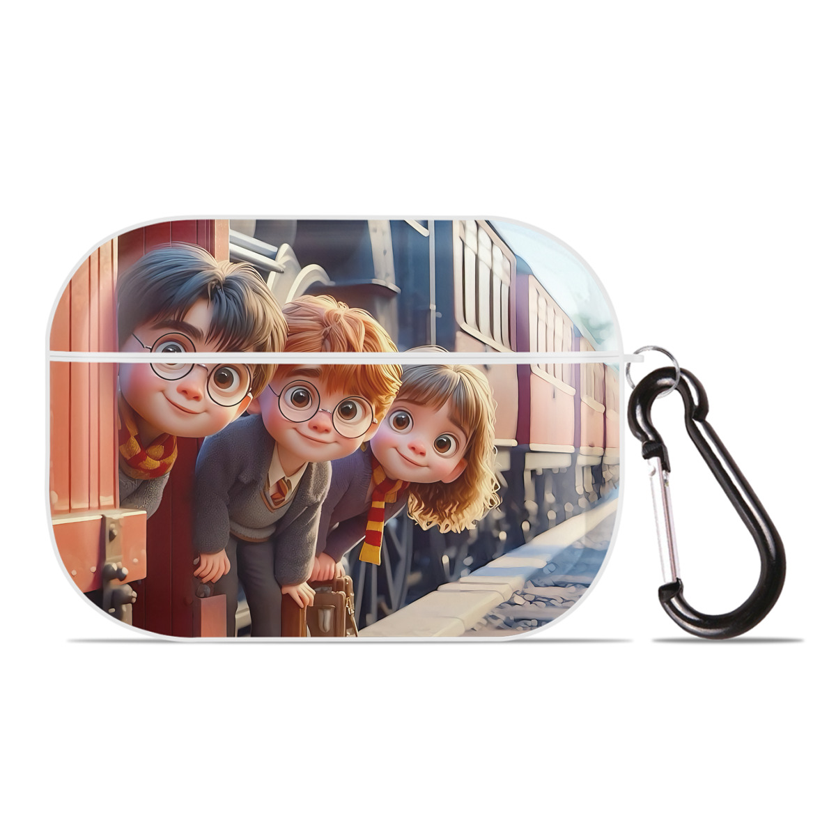 （画像用） Harry Potter ハリー・ポッターシリーズ 【AirPods Pro用】ハードシェル保護ケース 耐衝撃・防指紋・カラビナ付き商品仕様