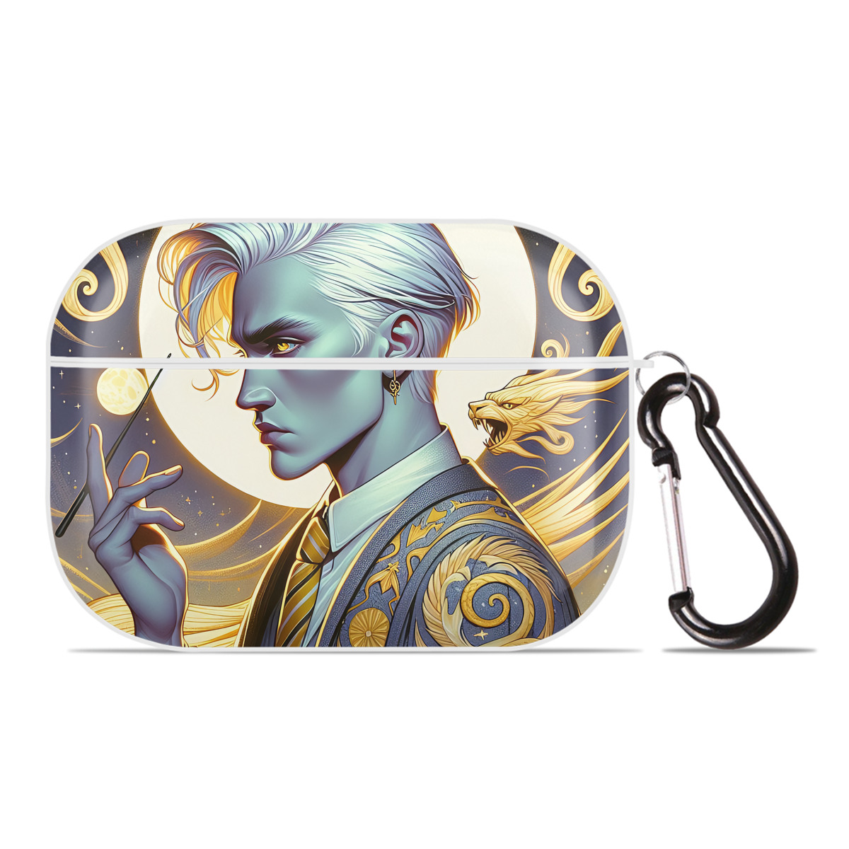 （画像用） Harry Potter ハリー・ポッターシリーズ 【AirPods Pro用】ハードシェル保護ケース 耐衝撃・防指紋・カラビナ付き商品仕様