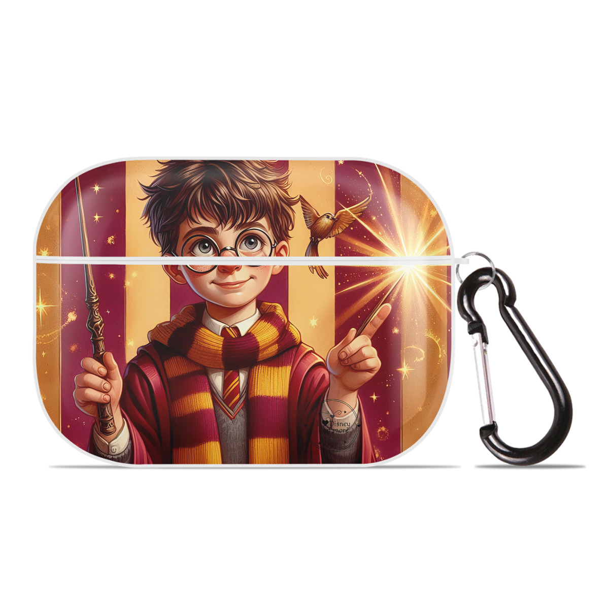 （画像用） Harry Potter ハリー・ポッターシリーズ 【AirPods Pro用】ハードシェル保護ケース 耐衝撃・防指紋・カラビナ付き商品仕様