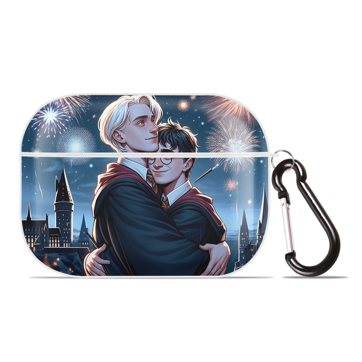 （画像用） Harry Potter ハリー・ポッターシリーズ 【AirPods Pro用】ハードシェル保護ケース 耐衝撃・防指紋・カラビナ付き商品仕様