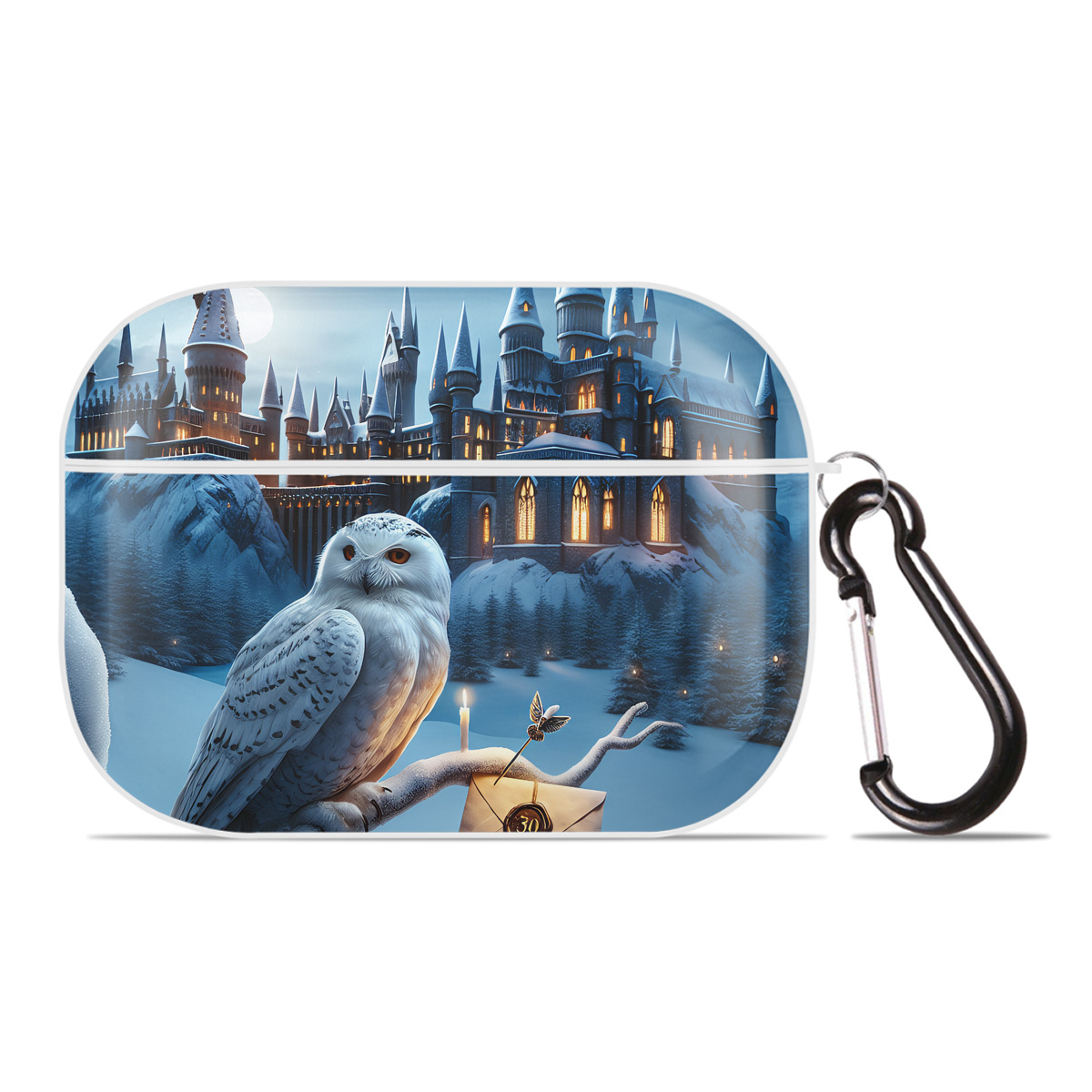 （画像用） Harry Potter ハリー・ポッターシリーズ 【AirPods Pro用】ハードシェル保護ケース 耐衝撃・防指紋・カラビナ付き商品仕様
