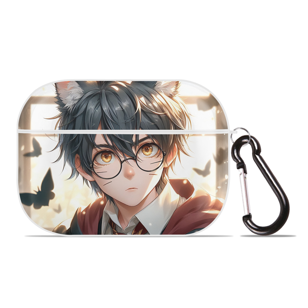 （画像用） Harry Potter ハリー・ポッターシリーズ 【AirPods Pro用】ハードシェル保護ケース 耐衝撃・防指紋・カラビナ付き商品仕様