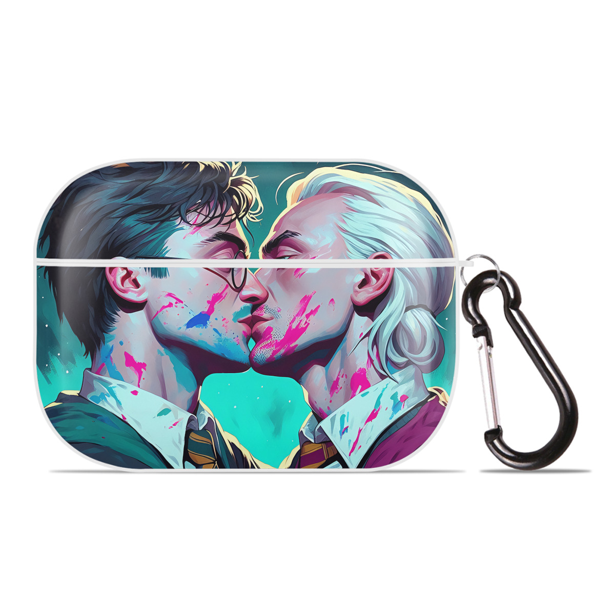 （画像用） Harry Potter ハリー・ポッターシリーズ 【AirPods Pro用】ハードシェル保護ケース 耐衝撃・防指紋・カラビナ付き商品仕様