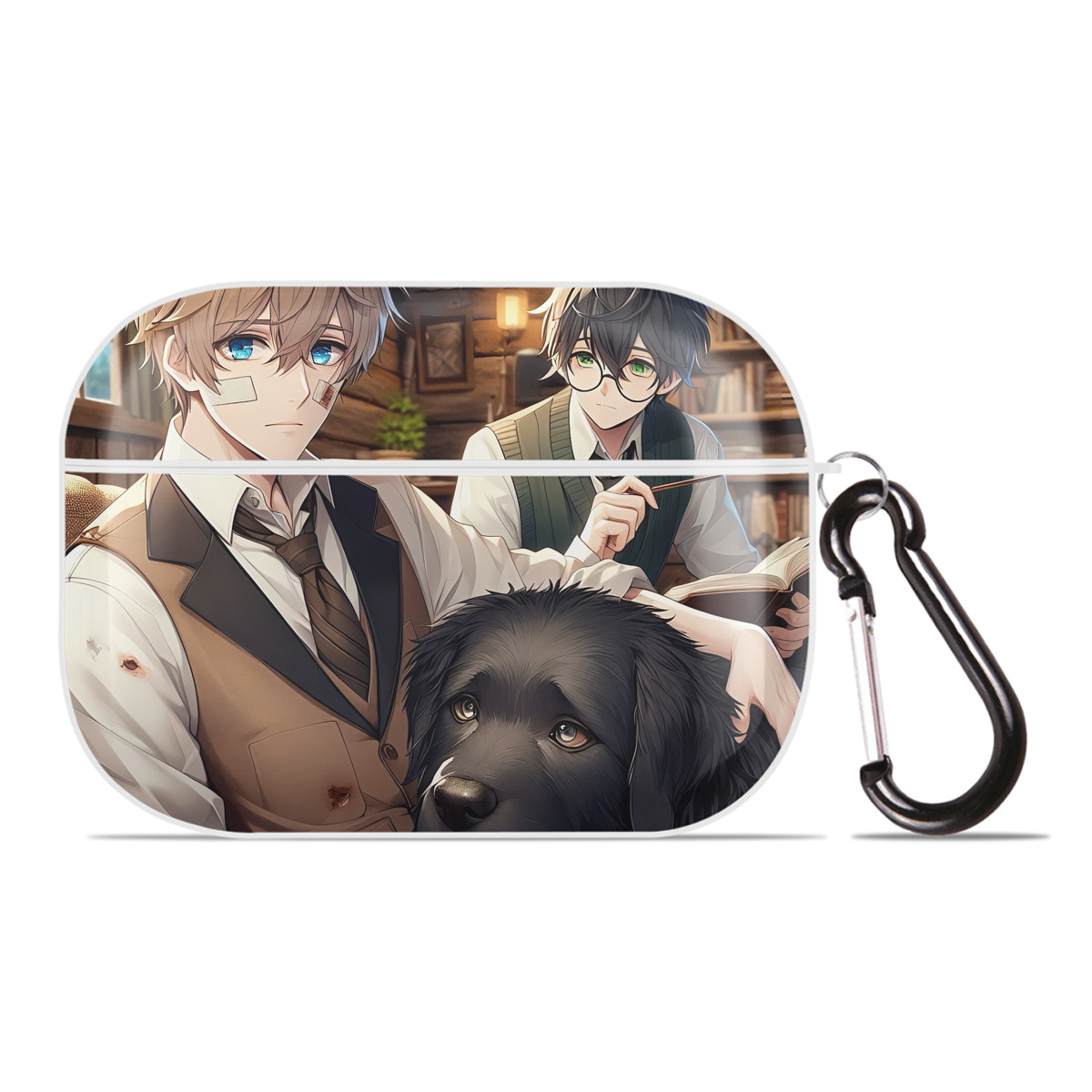 （画像用） Harry Potter ハリー・ポッターシリーズ 【AirPods Pro用】ハードシェル保護ケース 耐衝撃・防指紋・カラビナ付き商品仕様