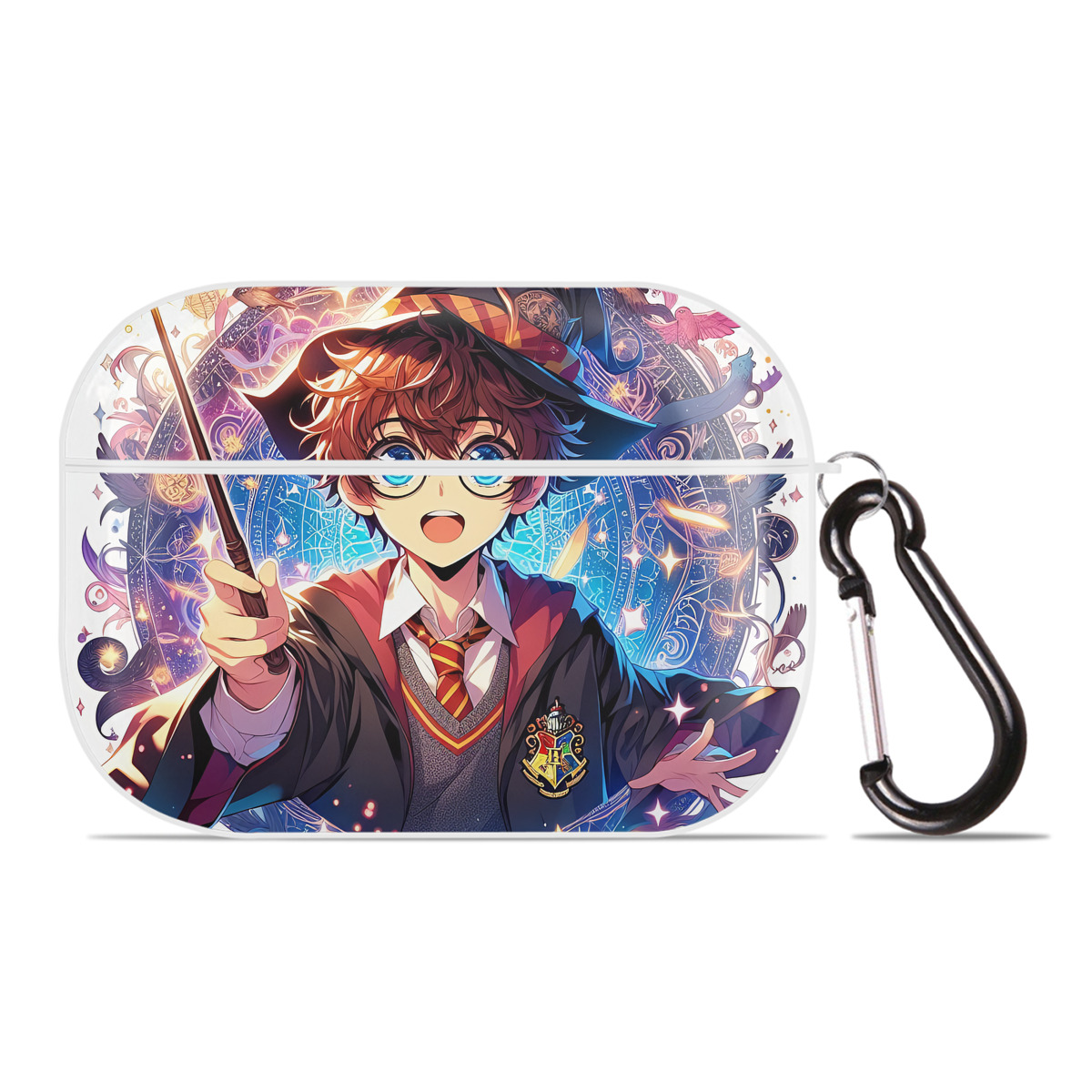 （画像用） Harry Potter ハリー・ポッターシリーズ 【AirPods Pro用】ハードシェル保護ケース 耐衝撃・防指紋・カラビナ付き商品仕様