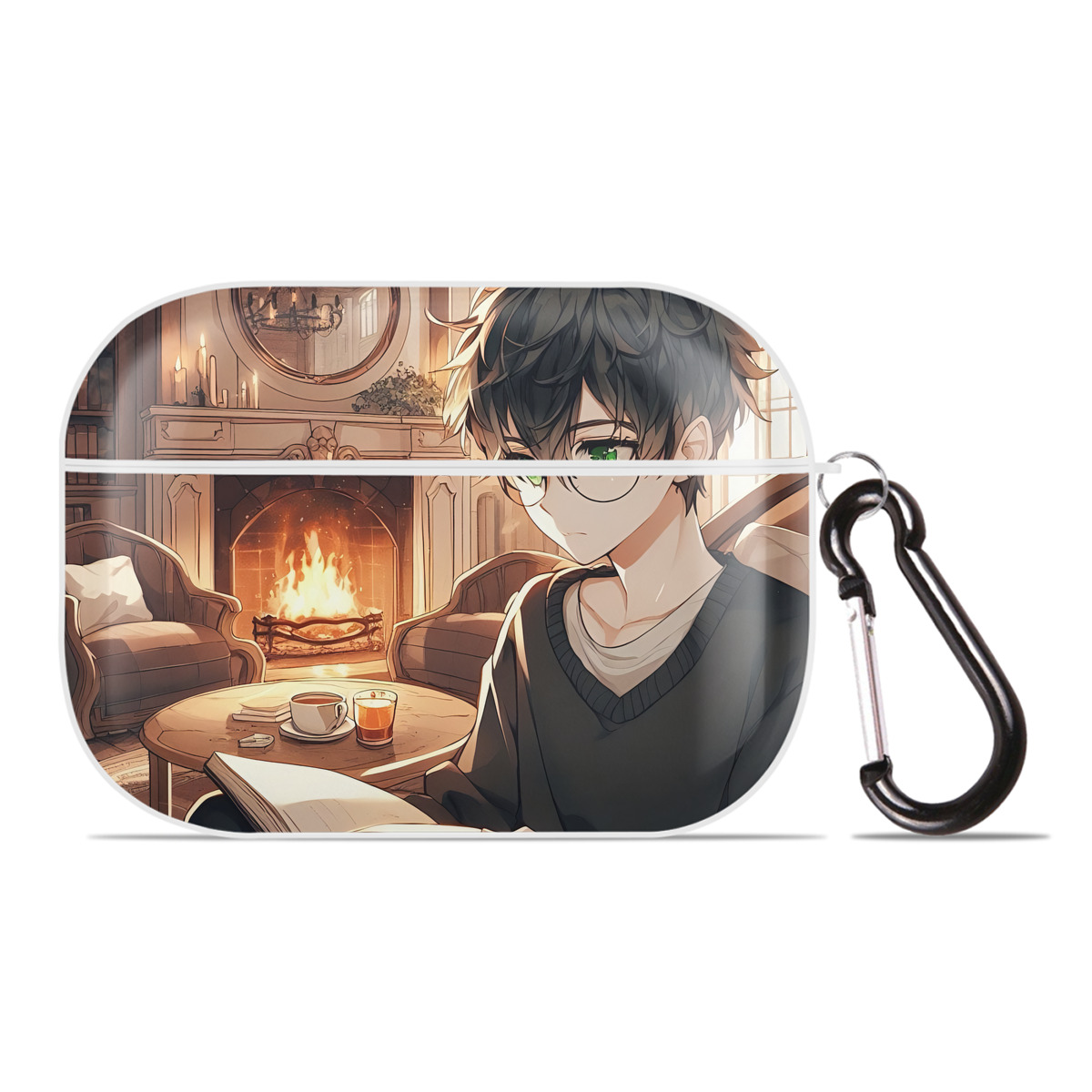 （画像用） Harry Potter ハリー・ポッターシリーズ 【AirPods Pro用】ハードシェル保護ケース 耐衝撃・防指紋・カラビナ付き商品仕様