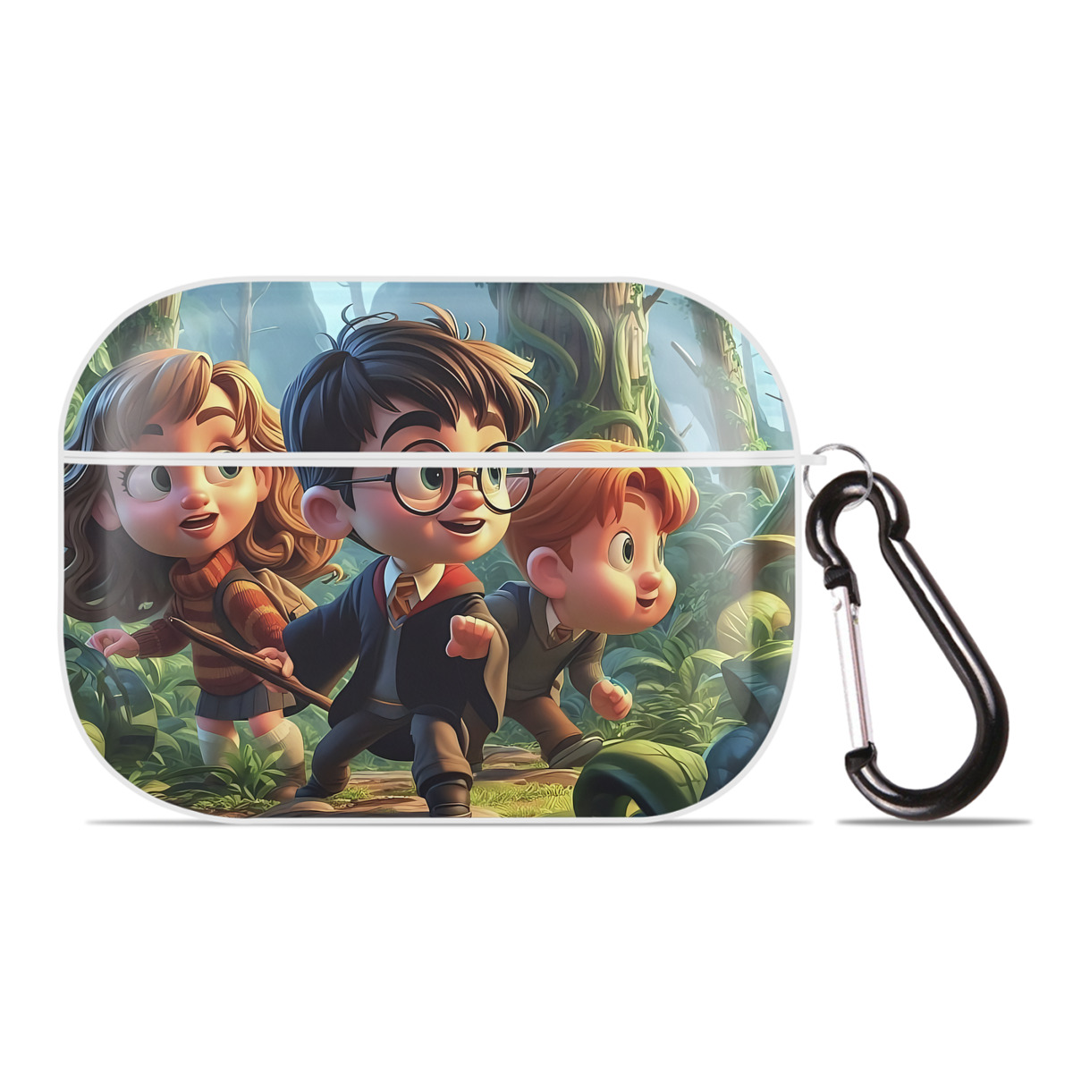 （画像用） Harry Potter ハリー・ポッターシリーズ 【AirPods Pro用】ハードシェル保護ケース 耐衝撃・防指紋・カラビナ付き商品仕様