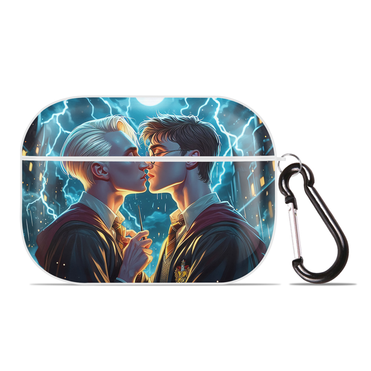 （画像用） Harry Potter ハリー・ポッターシリーズ 【AirPods Pro用】ハードシェル保護ケース 耐衝撃・防指紋・カラビナ付き商品仕様