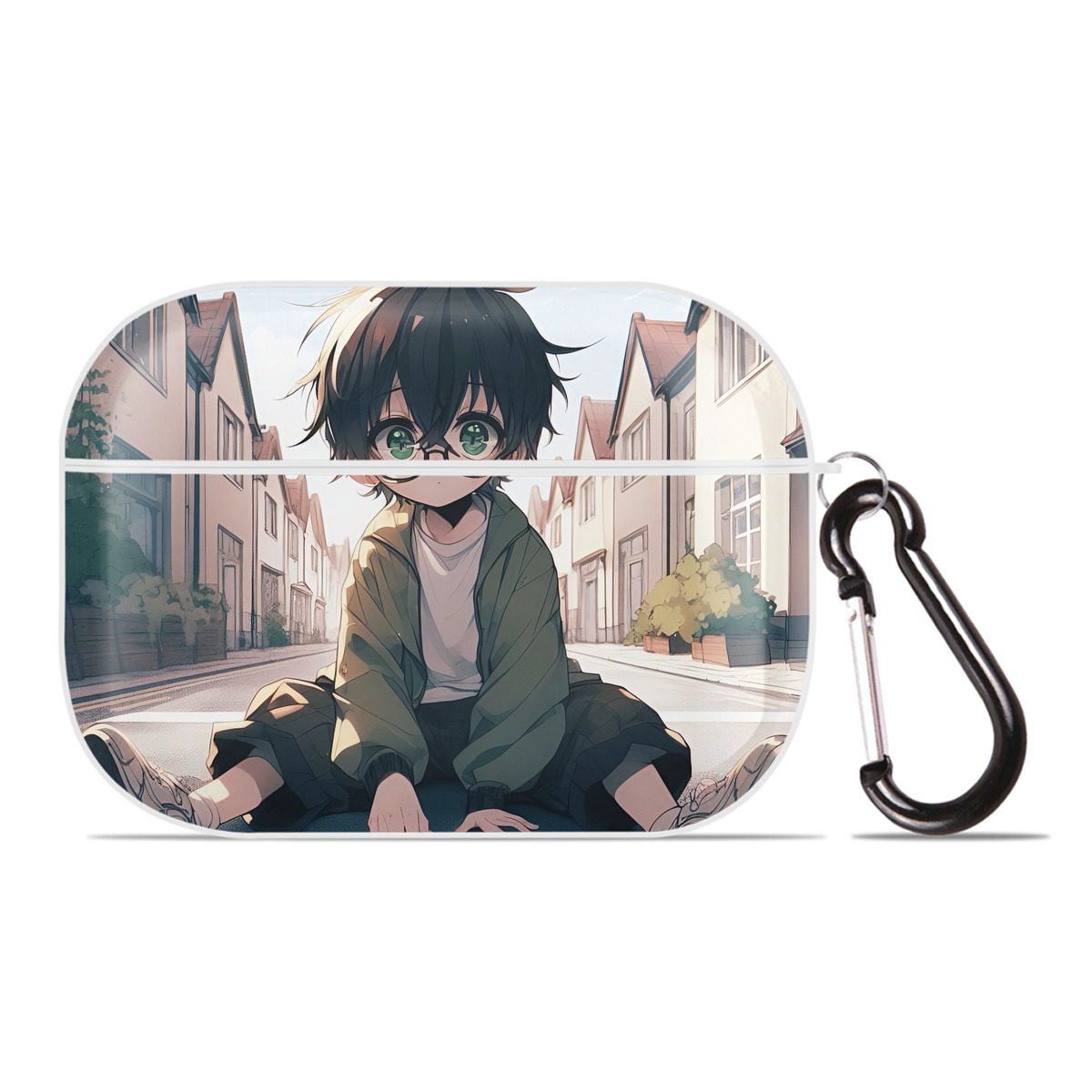 （画像用） Harry Potter ハリー・ポッターシリーズ 【AirPods Pro用】ハードシェル保護ケース 耐衝撃・防指紋・カラビナ付き商品仕様
