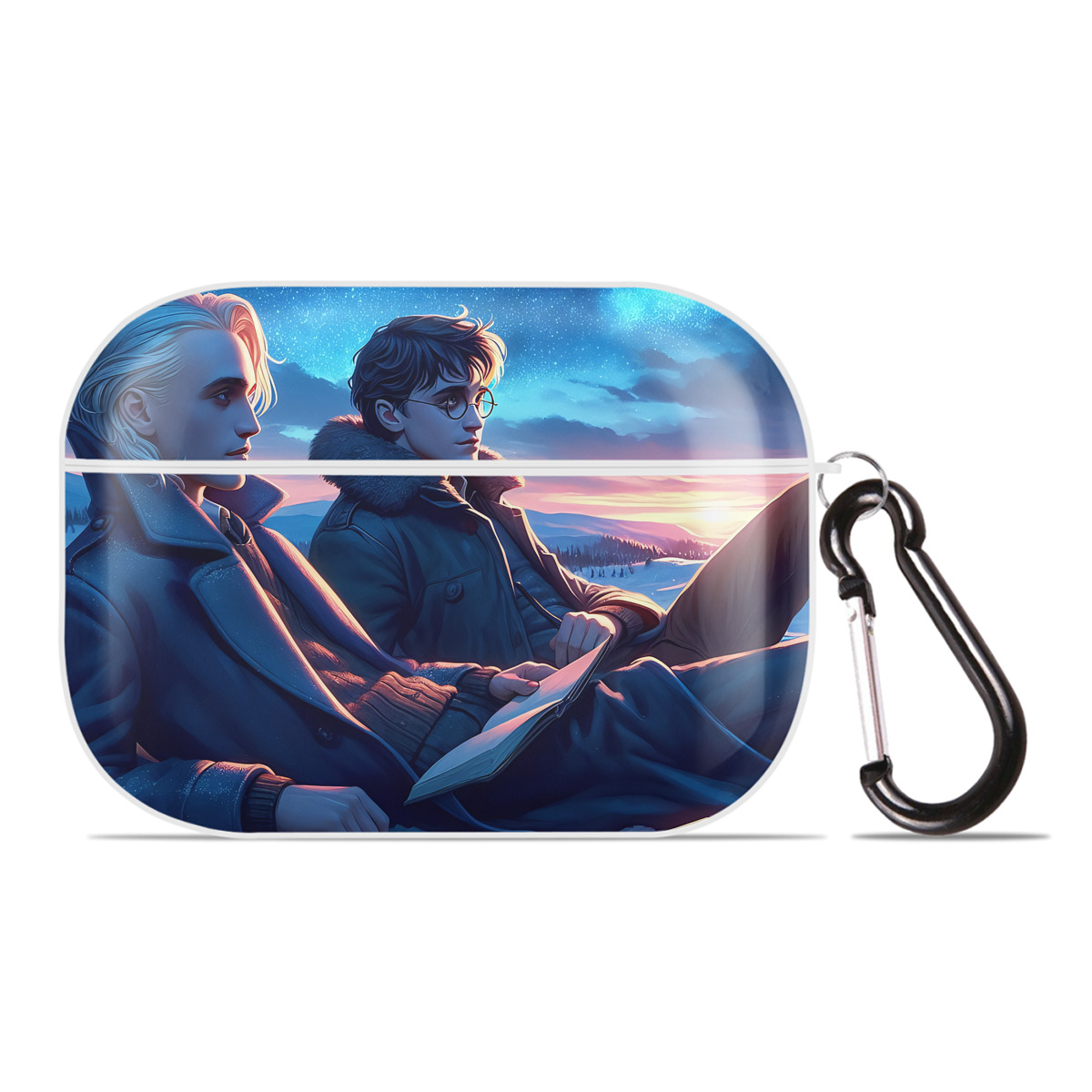 （画像用） Harry Potter ハリー・ポッターシリーズ 【AirPods Pro用】ハードシェル保護ケース 耐衝撃・防指紋・カラビナ付き商品仕様