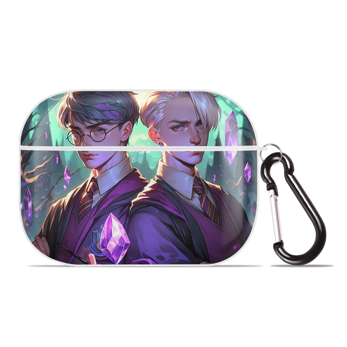 （画像用） Harry Potter ハリー・ポッターシリーズ 【AirPods Pro用】ハードシェル保護ケース 耐衝撃・防指紋・カラビナ付き商品仕様