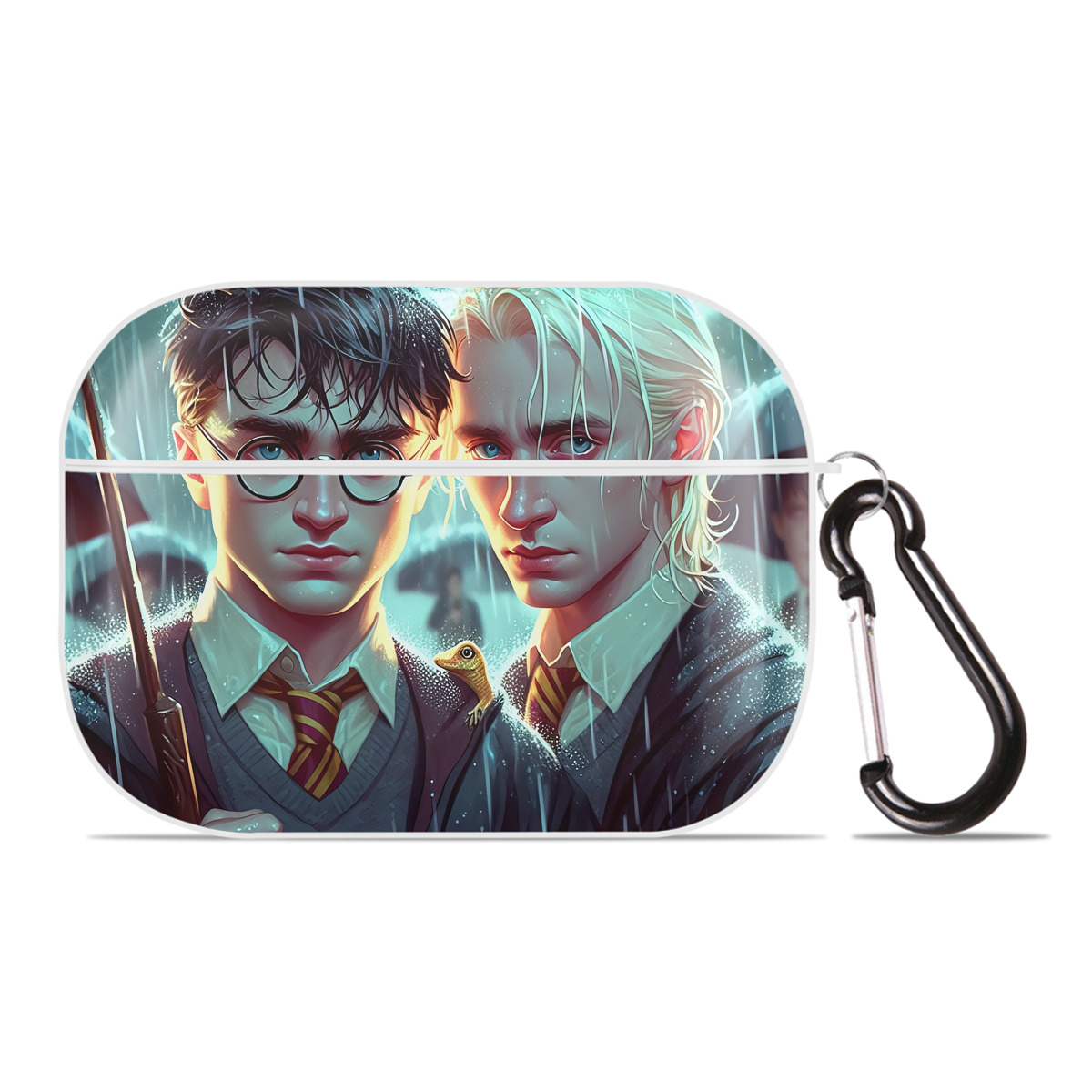 （画像用） Harry Potter ハリー・ポッターシリーズ 【AirPods Pro用】ハードシェル保護ケース 耐衝撃・防指紋・カラビナ付き商品仕様