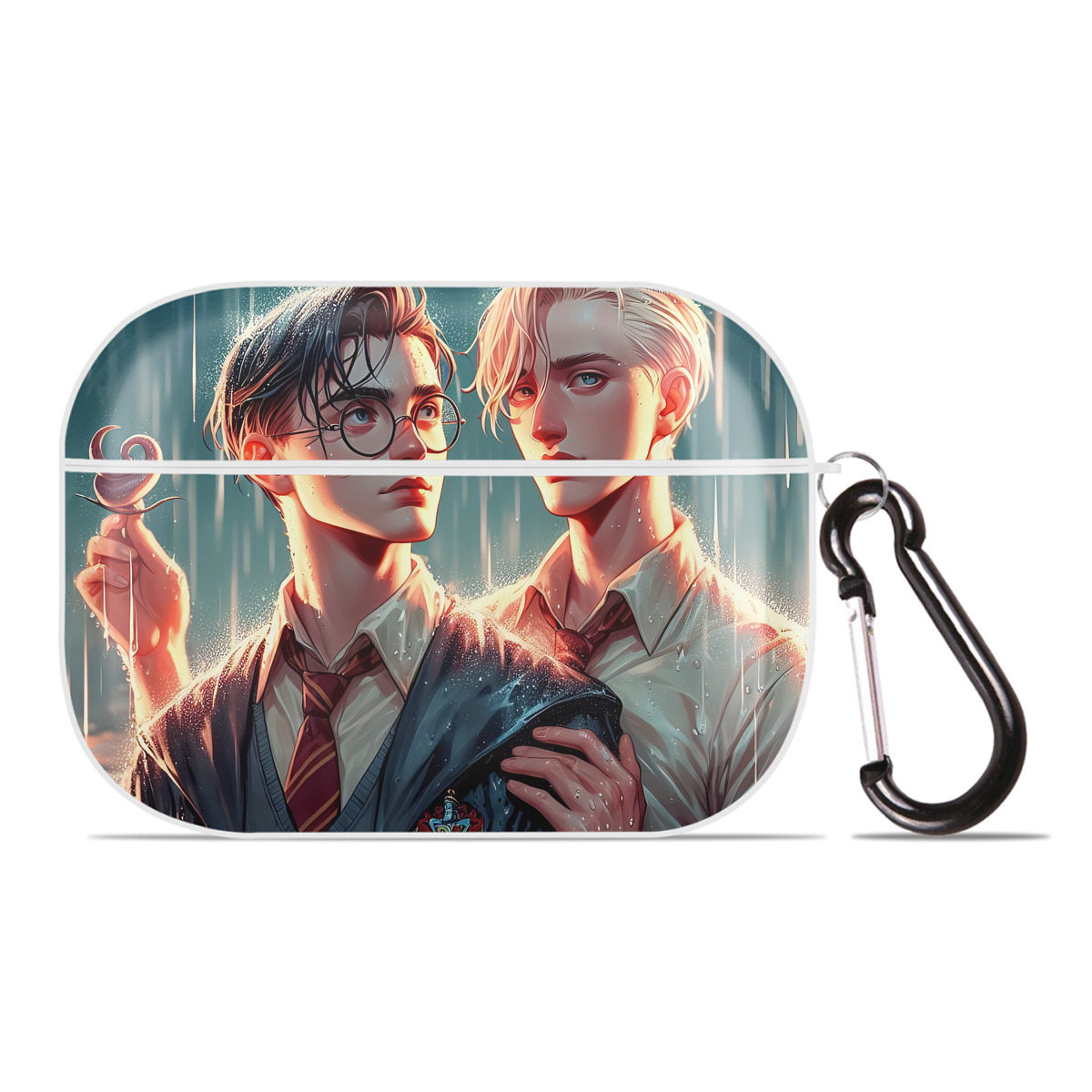（画像用） Harry Potter ハリー・ポッターシリーズ 【AirPods Pro用】ハードシェル保護ケース 耐衝撃・防指紋・カラビナ付き商品仕様