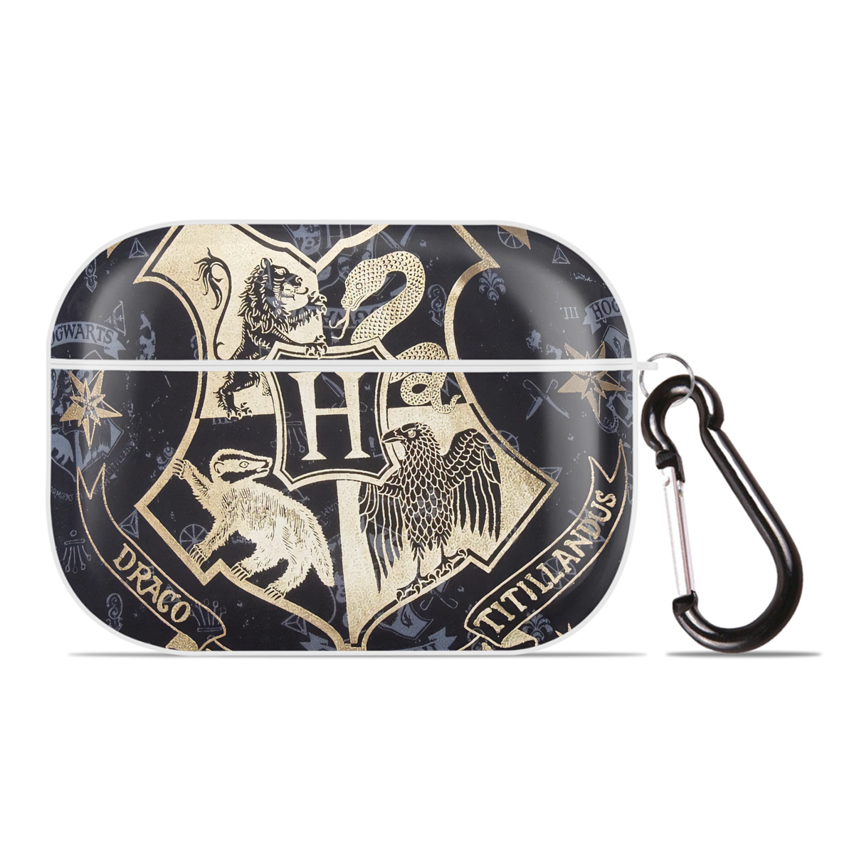 （画像用） Harry Potter ハリー・ポッターシリーズ 【AirPods Pro用】ハードシェル保護ケース 耐衝撃・防指紋・カラビナ付き商品仕様