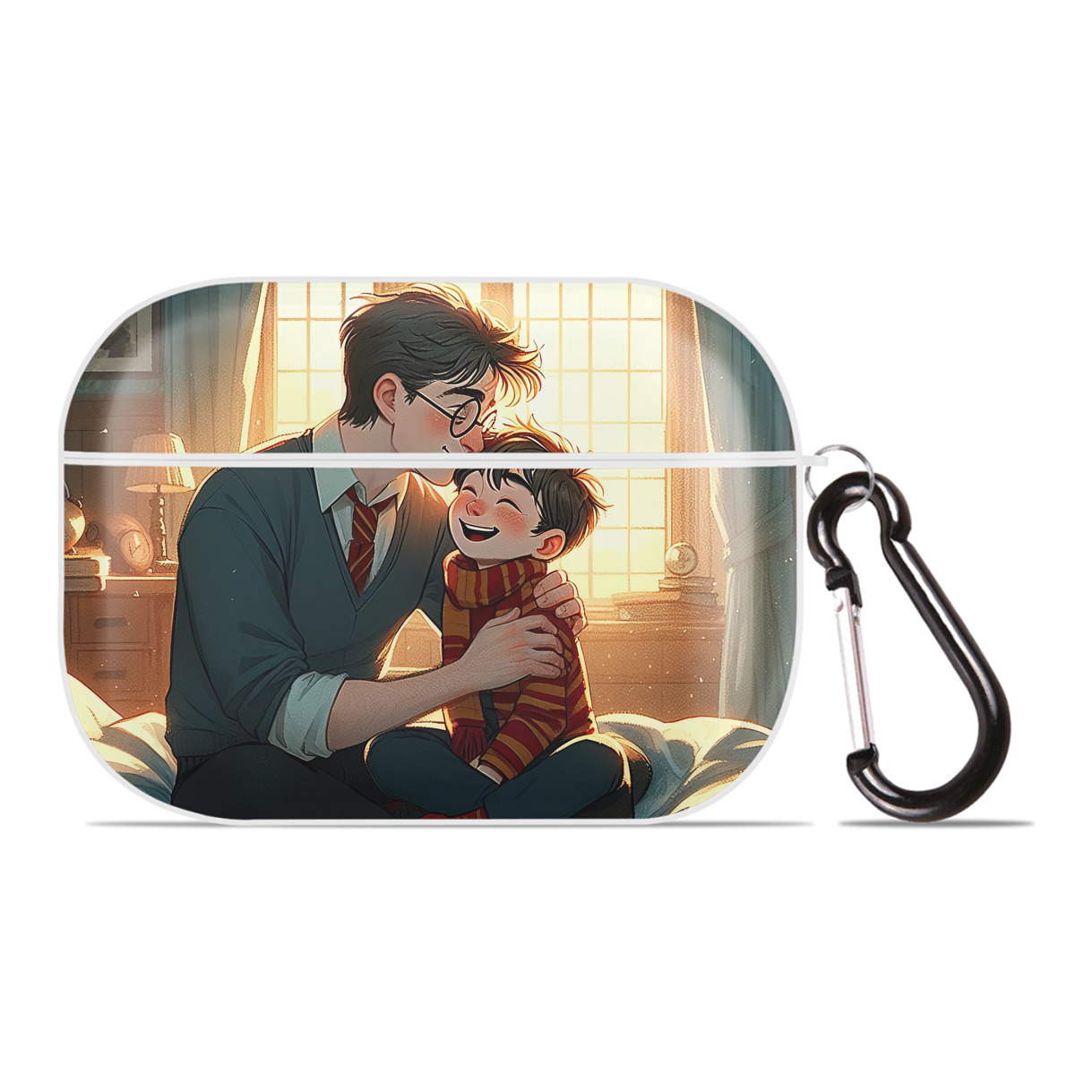 （画像用） Harry Potter ハリー・ポッターシリーズ 【AirPods Pro用】ハードシェル保護ケース 耐衝撃・防指紋・カラビナ付き商品仕様