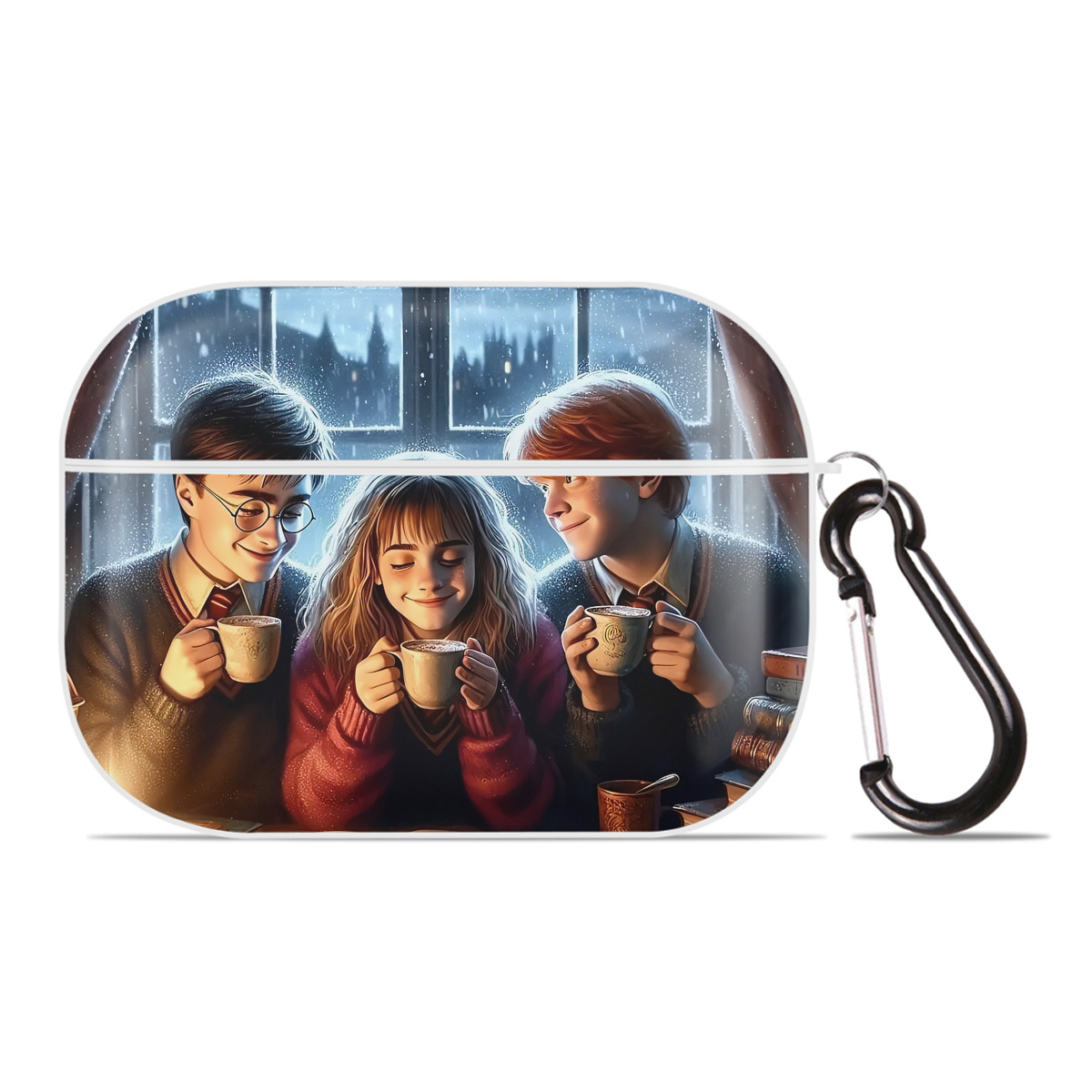 （画像用） Harry Potter ハリー・ポッターシリーズ 【AirPods Pro用】ハードシェル保護ケース 耐衝撃・防指紋・カラビナ付き商品仕様