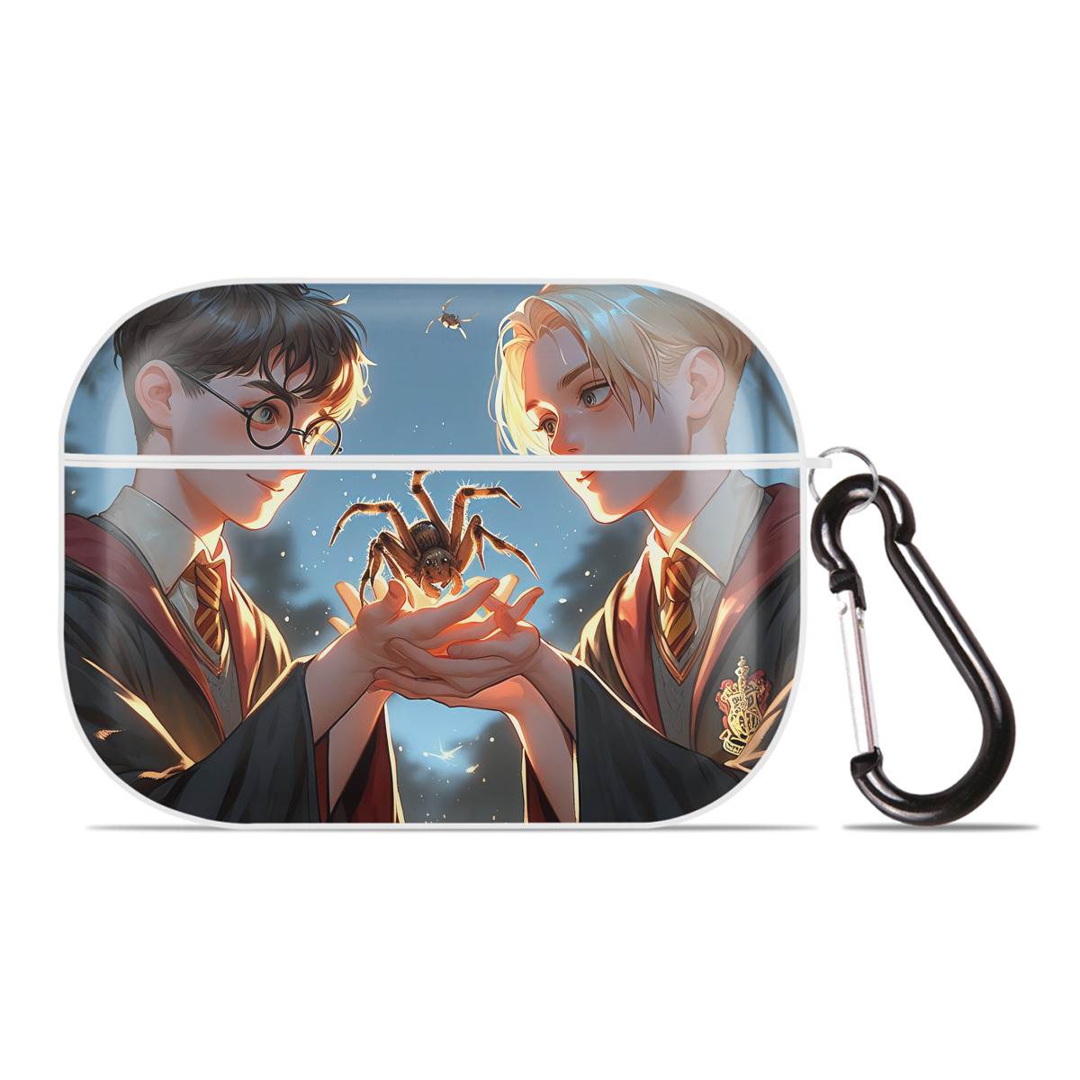 （画像用） Harry Potter ハリー・ポッターシリーズ 【AirPods Pro用】ハードシェル保護ケース 耐衝撃・防指紋・カラビナ付き商品仕様