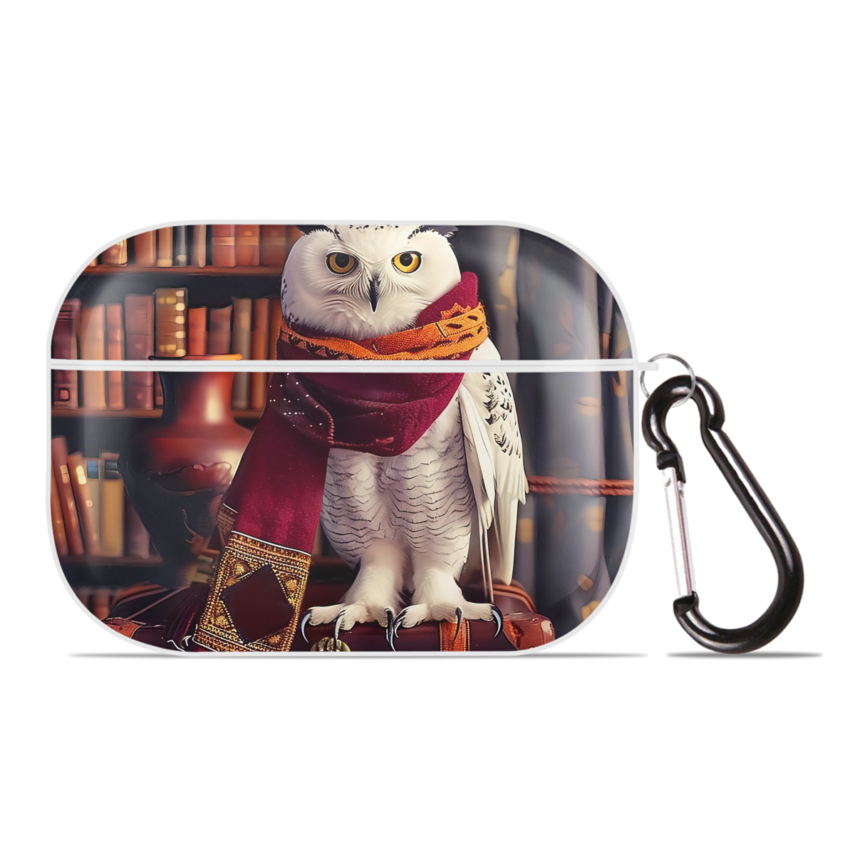 （画像用） Harry Potter ハリー・ポッターシリーズ 【AirPods Pro用】ハードシェル保護ケース 耐衝撃・防指紋・カラビナ付き商品仕様