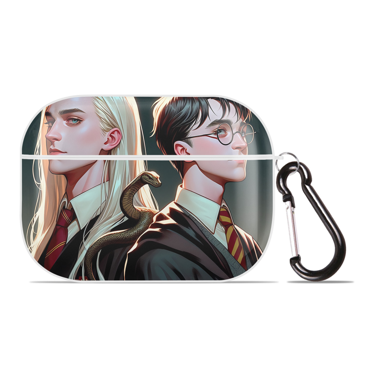 （画像用） Harry Potter ハリー・ポッターシリーズ 【AirPods Pro用】ハードシェル保護ケース 耐衝撃・防指紋・カラビナ付き商品仕様
