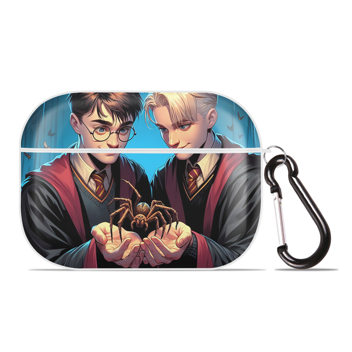 （画像用） Harry Potter ハリー・ポッターシリーズ 【AirPods Pro用】ハードシェル保護ケース 耐衝撃・防指紋・カラビナ付き商品仕様