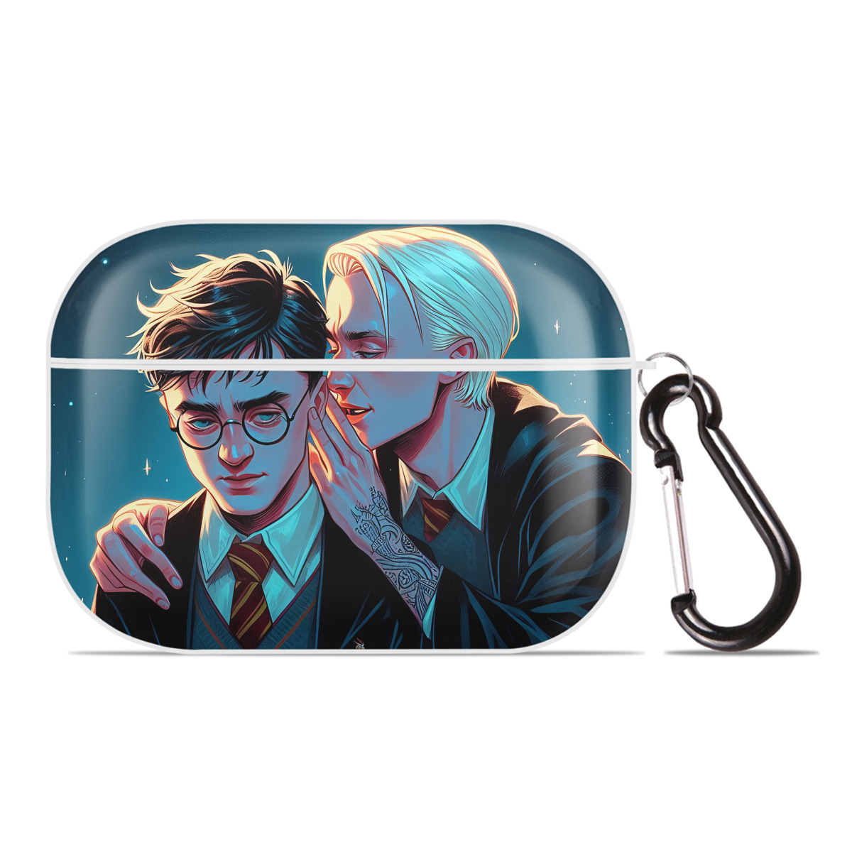（画像用） Harry Potter ハリー・ポッターシリーズ 【AirPods Pro用】ハードシェル保護ケース 耐衝撃・防指紋・カラビナ付き商品仕様