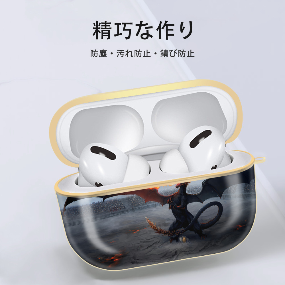 Harry Potter ハリー・ポッターシリーズ 【AirPods Pro用】ハードシェル保護ケース｜耐衝撃・防指紋・カラビナ付き商品仕様