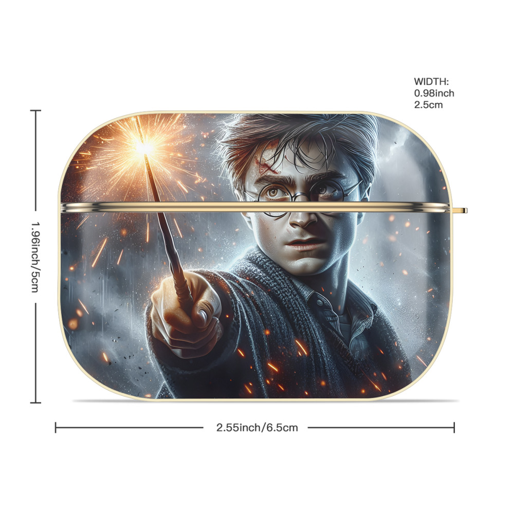 Harry Potter ハリー・ポッターシリーズ 【AirPods Pro用】ハードシェル保護ケース｜耐衝撃・防指紋・カラビナ付き商品仕様