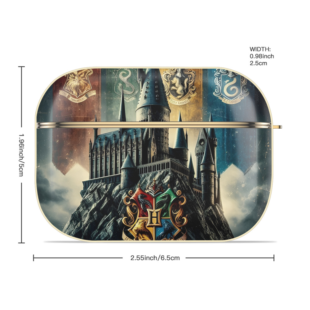 Harry Potter ハリー・ポッターシリーズ 【AirPods Pro用】ハードシェル保護ケース｜耐衝撃・防指紋・カラビナ付き商品仕様