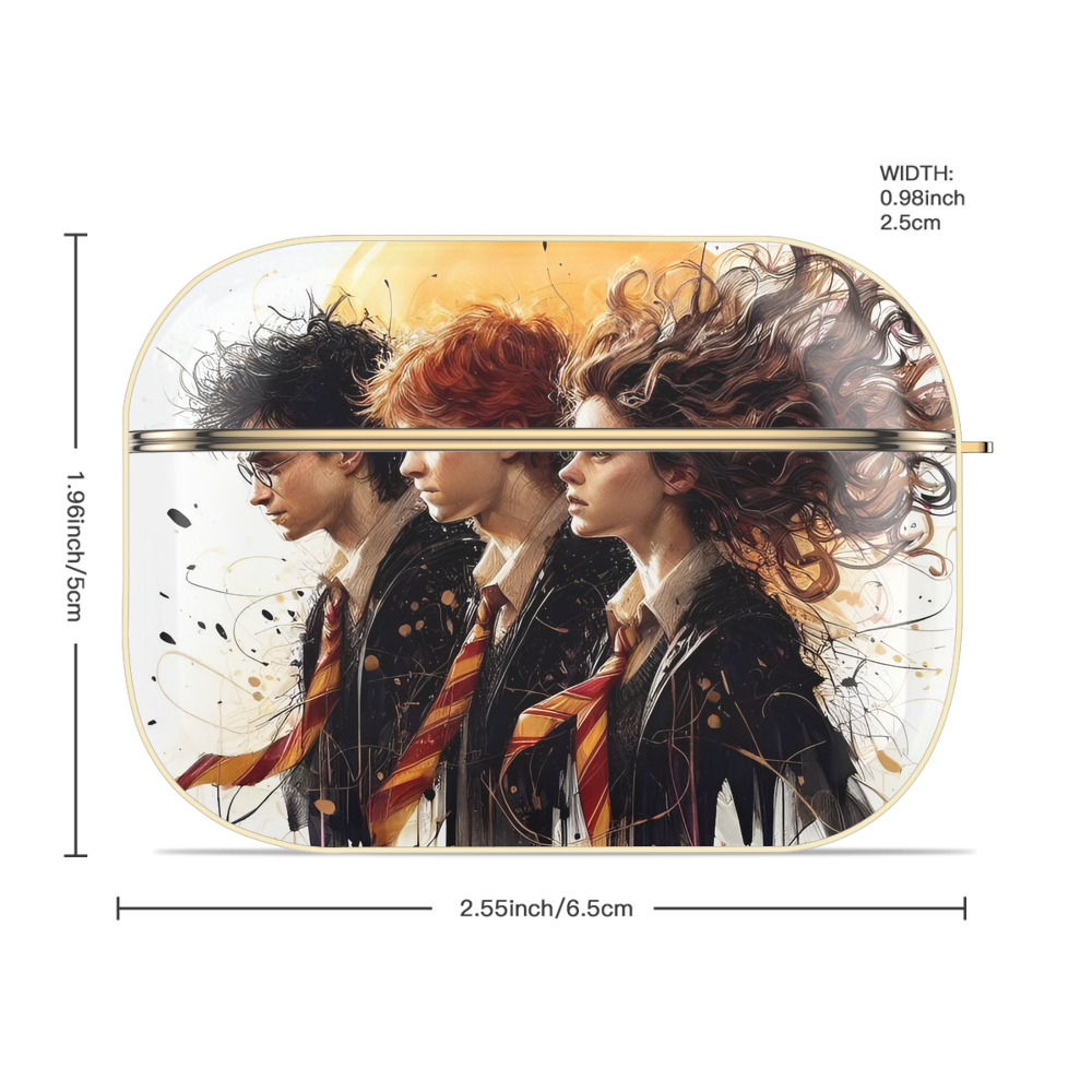 Harry Potter ハリー・ポッターシリーズ 【AirPods Pro用】ハードシェル保護ケース｜耐衝撃・防指紋・カラビナ付き商品仕様