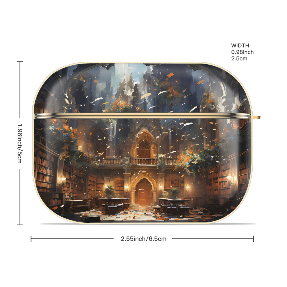 Harry Potter ハリー・ポッターシリーズ 【AirPods Pro用】ハードシェル保護ケース｜耐衝撃・防指紋・カラビナ付き商品仕様
