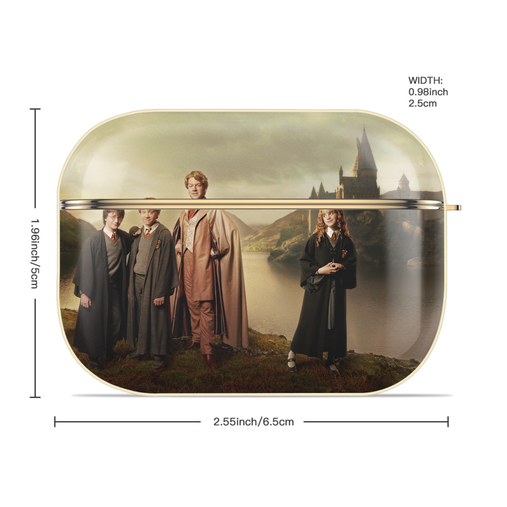 Harry Potter ハリー・ポッターシリーズ 【AirPods Pro用】ハードシェル保護ケース｜耐衝撃・防指紋・カラビナ付き商品仕様