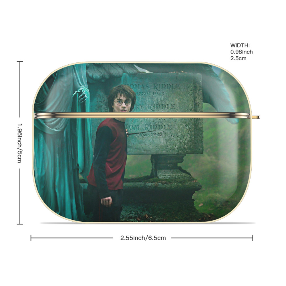 Harry Potter ハリー・ポッターシリーズ 【AirPods Pro用】ハードシェル保護ケース｜耐衝撃・防指紋・カラビナ付き商品仕様