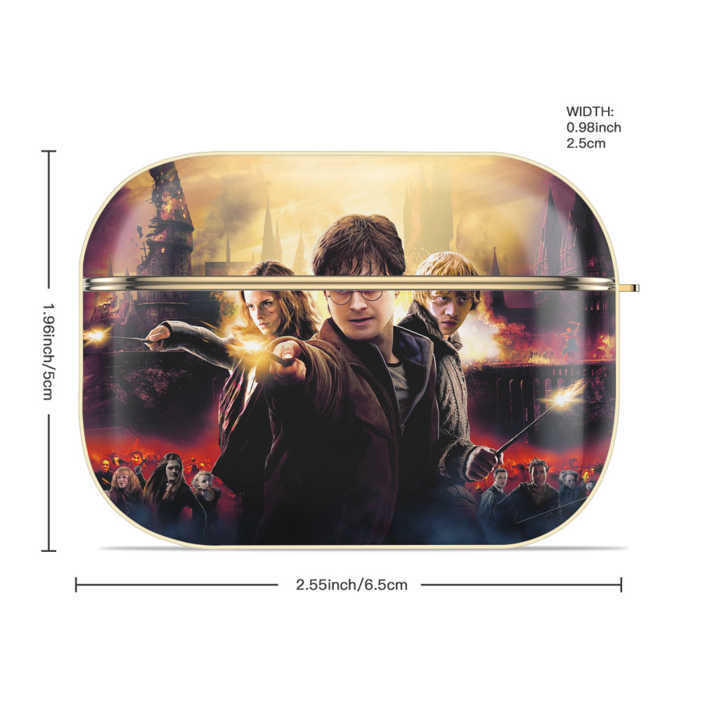 Harry Potter ハリー・ポッターシリーズ 【AirPods Pro用】ハードシェル保護ケース｜耐衝撃・防指紋・カラビナ付き商品仕様