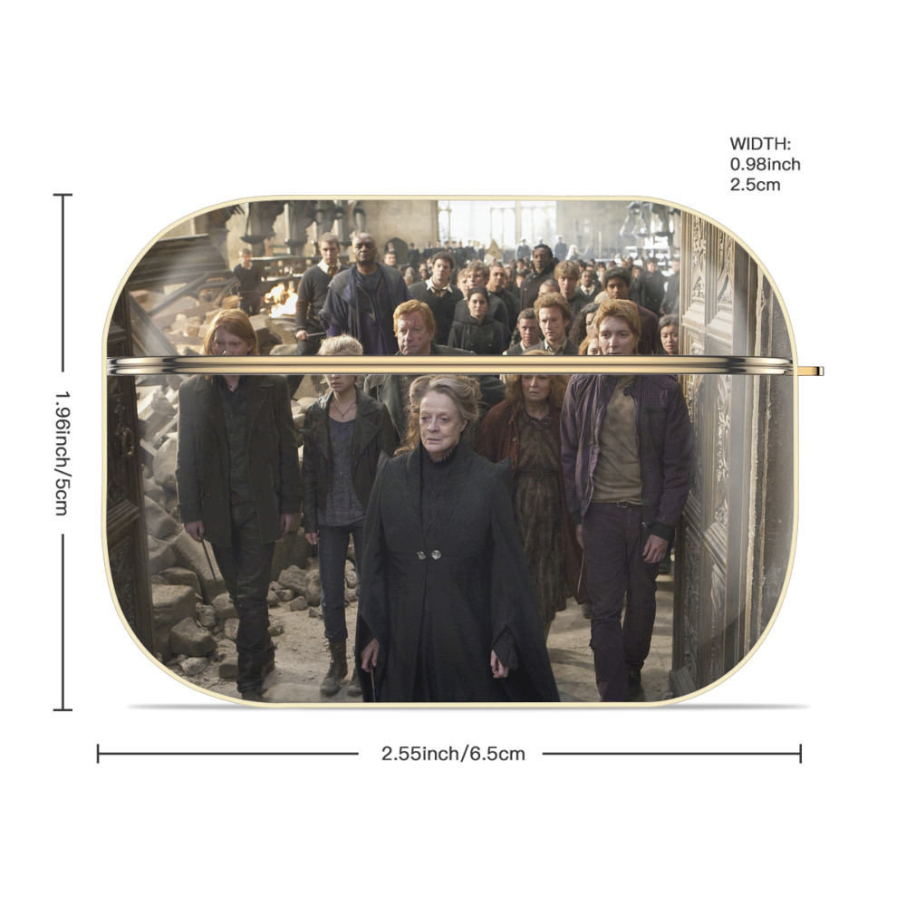 Harry Potter ハリー・ポッターシリーズ 【AirPods Pro用】ハードシェル保護ケース｜耐衝撃・防指紋・カラビナ付き商品仕様