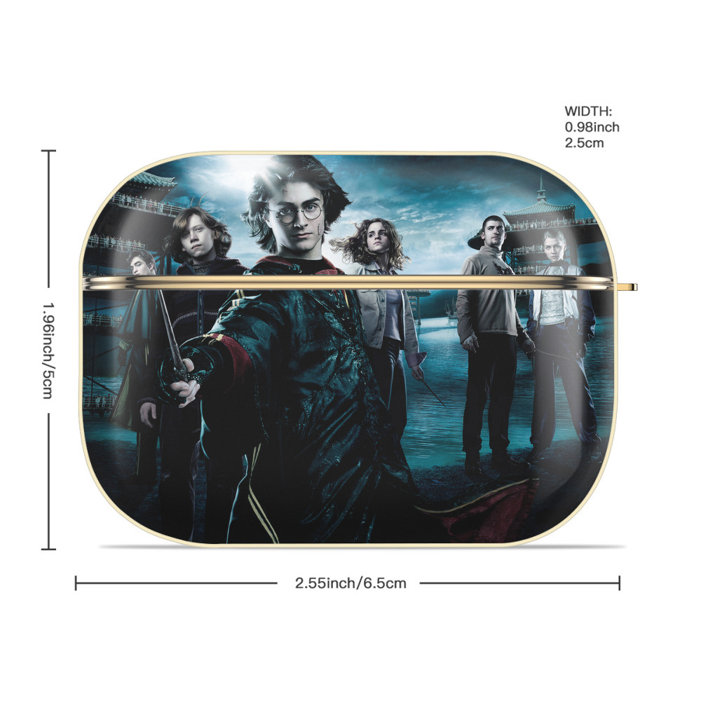 Harry Potter ハリー・ポッターシリーズ 【AirPods Pro用】ハードシェル保護ケース｜耐衝撃・防指紋・カラビナ付き商品仕様
