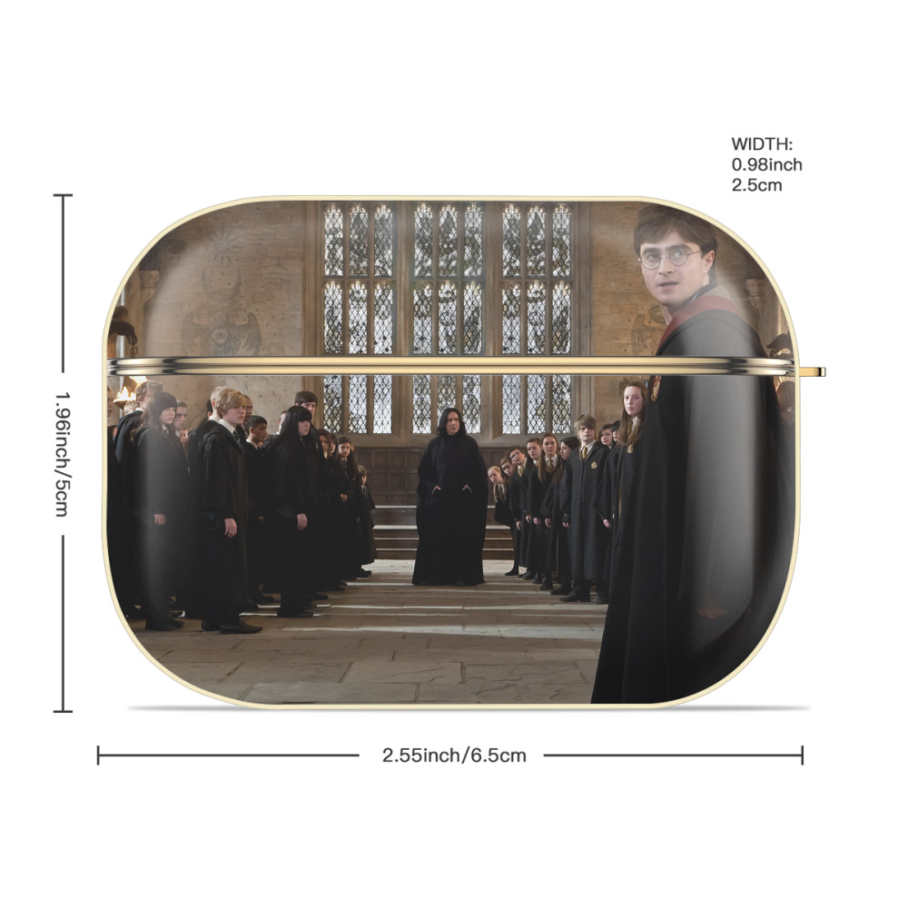 Harry Potter ハリー・ポッターシリーズ 【AirPods Pro用】ハードシェル保護ケース｜耐衝撃・防指紋・カラビナ付き商品仕様
