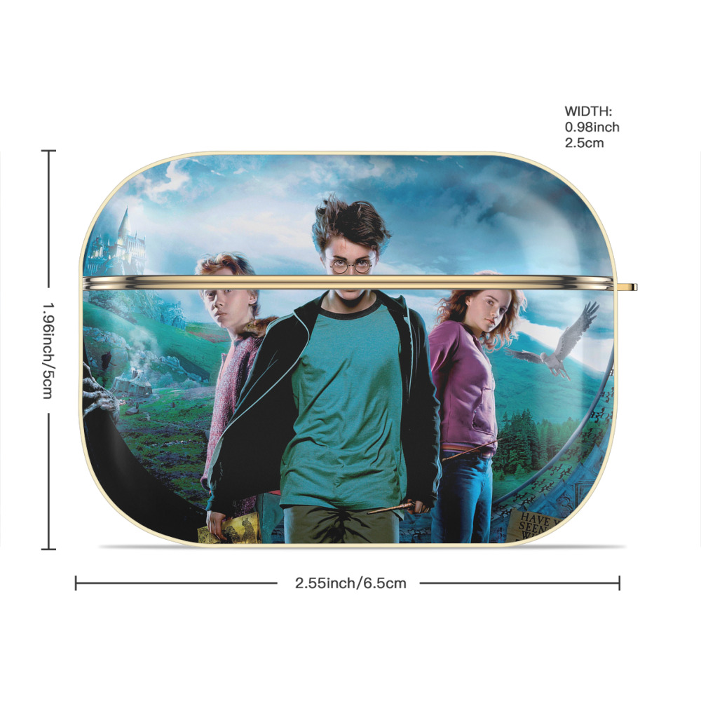 Harry Potter ハリー・ポッターシリーズ 【AirPods Pro用】ハードシェル保護ケース｜耐衝撃・防指紋・カラビナ付き商品仕様