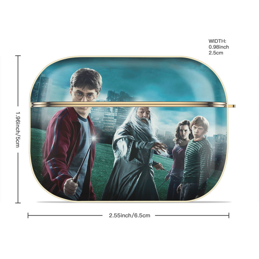 Harry Potter ハリー・ポッターシリーズ 【AirPods Pro用】ハードシェル保護ケース｜耐衝撃・防指紋・カラビナ付き商品仕様