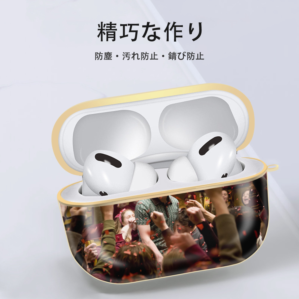 Harry Potter ハリー・ポッターシリーズ 【AirPods Pro用】ハードシェル保護ケース｜耐衝撃・防指紋・カラビナ付き商品仕様
