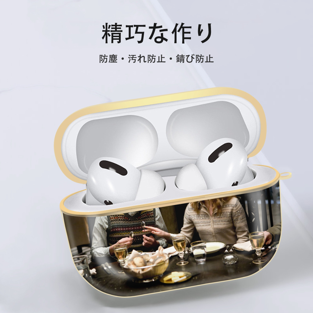 Harry Potter ハリー・ポッターシリーズ 【AirPods Pro用】ハードシェル保護ケース｜耐衝撃・防指紋・カラビナ付き商品仕様