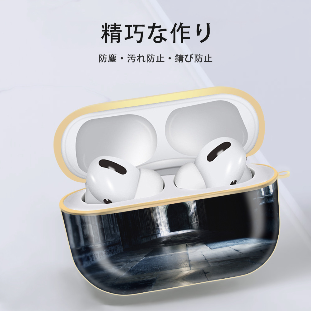 Harry Potter ハリー・ポッターシリーズ 【AirPods Pro用】ハードシェル保護ケース｜耐衝撃・防指紋・カラビナ付き商品仕様