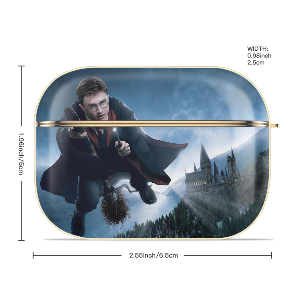 Harry Potter ハリー・ポッターシリーズ 【AirPods Pro用】ハードシェル保護ケース｜耐衝撃・防指紋・カラビナ付き商品仕様