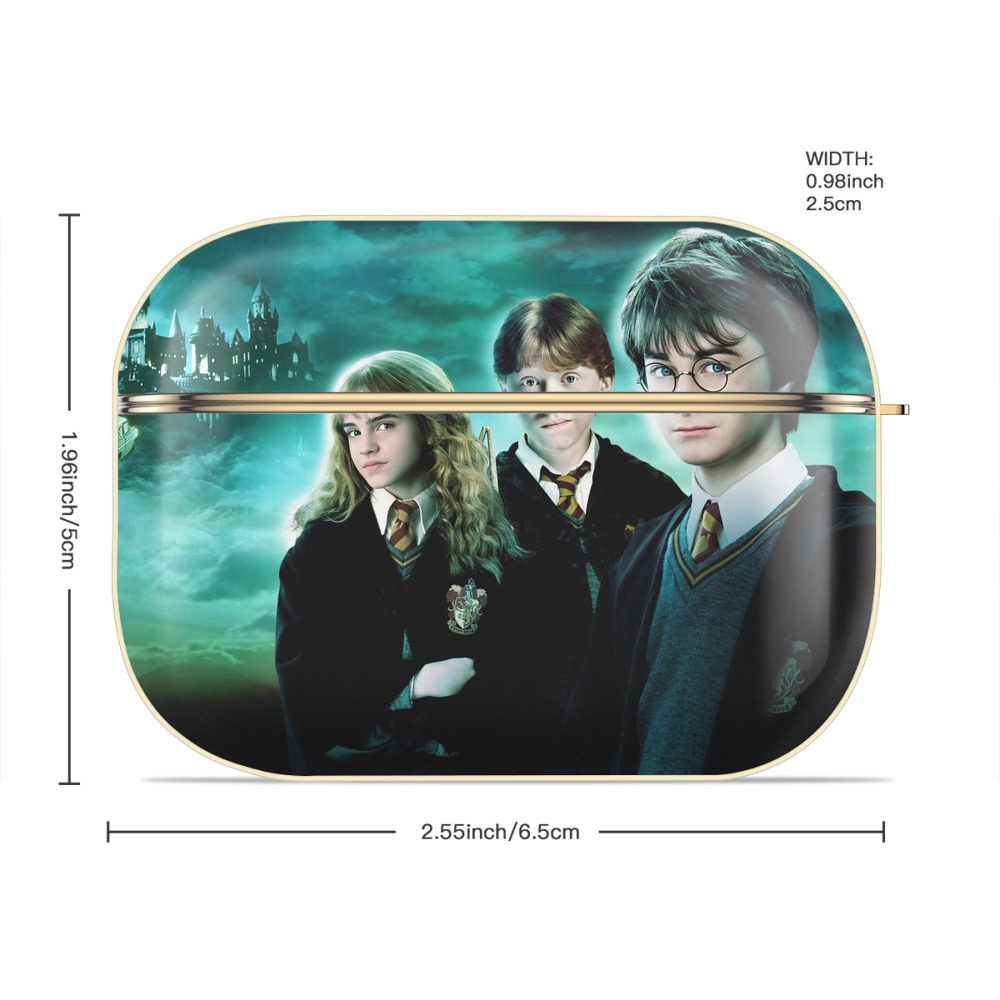 Harry Potter ハリー・ポッターシリーズ 【AirPods Pro用】ハードシェル保護ケース｜耐衝撃・防指紋・カラビナ付き商品仕様