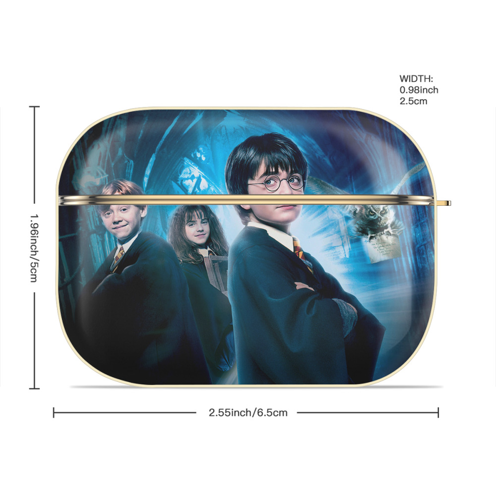 Harry Potter ハリー・ポッターシリーズ 【AirPods Pro用】ハードシェル保護ケース｜耐衝撃・防指紋・カラビナ付き商品仕様