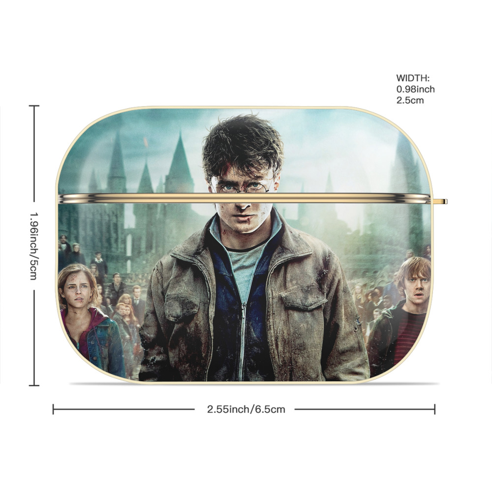 Harry Potter ハリー・ポッターシリーズ 【AirPods Pro用】ハードシェル保護ケース｜耐衝撃・防指紋・カラビナ付き商品仕様