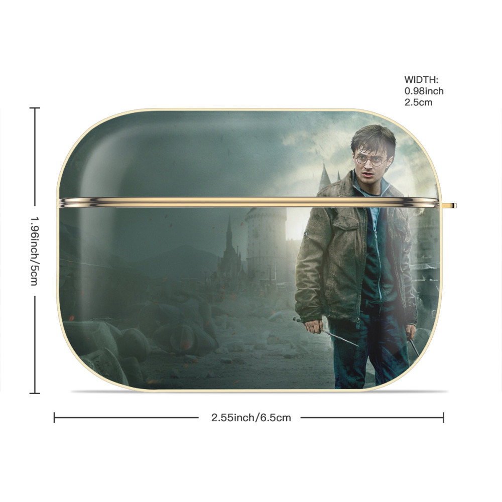 Harry Potter ハリー・ポッターシリーズ 【AirPods Pro用】ハードシェル保護ケース｜耐衝撃・防指紋・カラビナ付き商品仕様