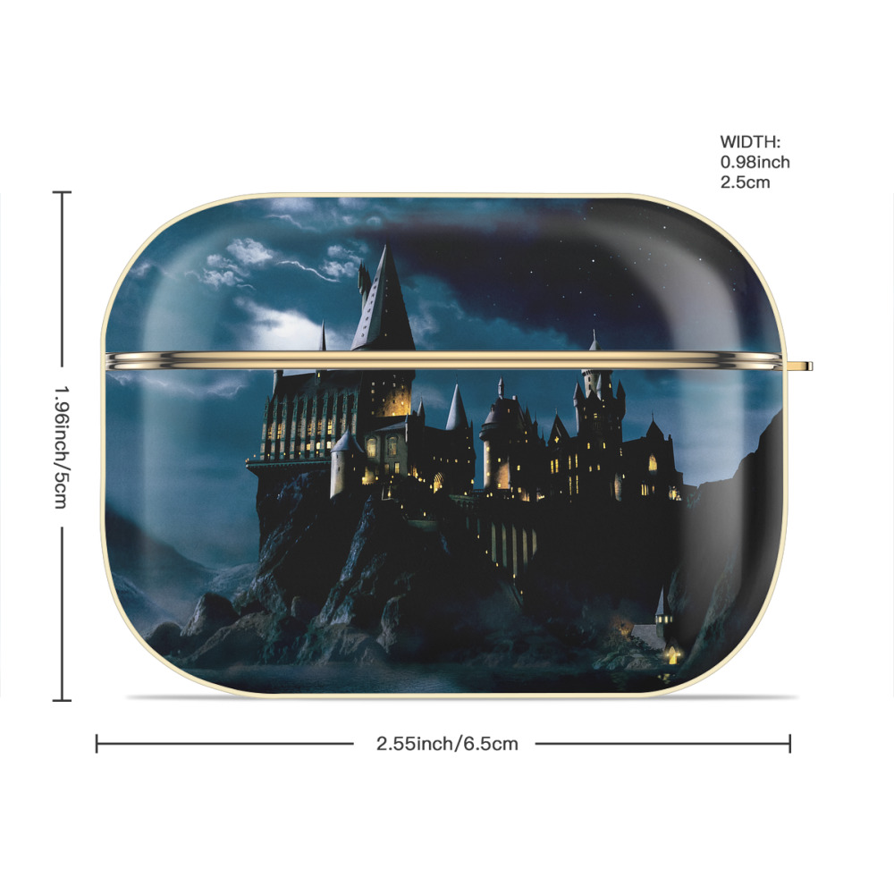 Harry Potter ハリー・ポッターシリーズ 【AirPods Pro用】ハードシェル保護ケース｜耐衝撃・防指紋・カラビナ付き商品仕様
